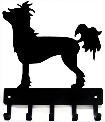 Chinese Crested Hairless Dog Key Rack/ Leash Hanger