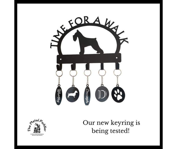 Affirmation Keychain: Worthy or Enough - The Metal Peddler Keychains key fob, keychain, keyring