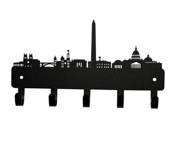 Washington DC Capital Silhouette Key Holder