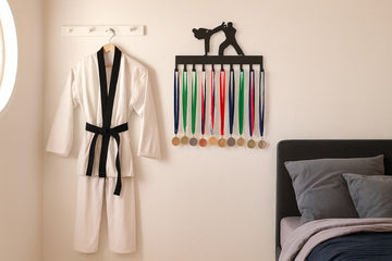 Karate Sparring Medal Rack Display