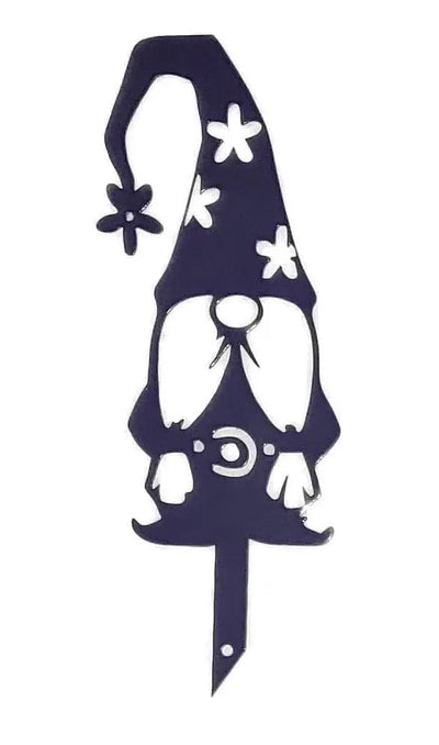 Garden Gnome Yard Stakes & Potted Plant Stakes - The Metal Peddler Garden Stakes dad garden, garden, Gnomes, ground stake, outdoor life