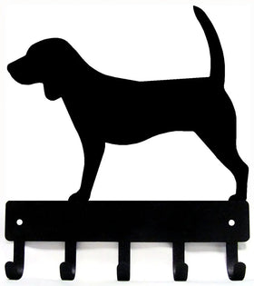 Beagle Dog Key Rack/ Leash Hanger - The Metal Peddler Key Rack Beagle, breed, Dog, key rack, leash hanger