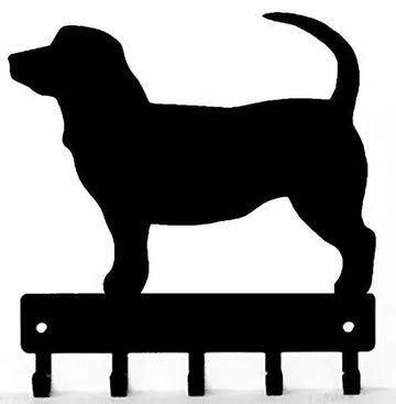 Petit Basset Griffon Vendeen Dog Key Rack/ Leash Hanger - The Metal Peddler Key Rack Dog, key rack, leash hanger, Petit Basset Griffon Vendeen
