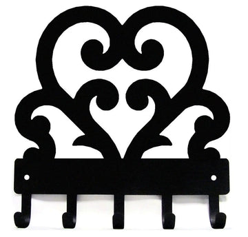 Decorative Scroll S09 - Key Rack - The Metal Peddler Key Rack decorative, key rack, scroll