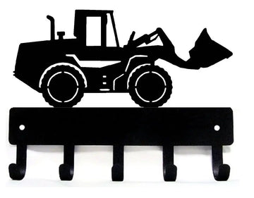 Front End Loader Key Rack with 5 Hooks - The Metal Peddler Key Rack key rack, trades
