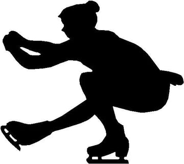 Sit Spin #1 Figure Skating Wall Art Room Decor - The Metal Peddler figure skating, ice skater, skater, wall art, Winter sports