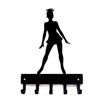 Jazz Dance Key Rack - The Metal Peddler Key Rack dance, dance gifts, dance signs, dancer, dancers, jazz, jazz dance, key rack, sport hooks
