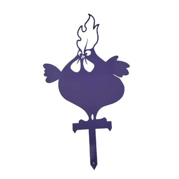 Chickens Yard & Garden Stakes flower beds and yard art - The Metal Peddler Garden Stakes Chicken, chickens, dad garden, funny, garden, ground stake, outdoor life, whimsical