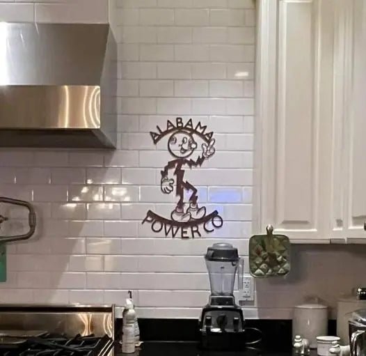 Custom Electric Sign - The Metal Peddler