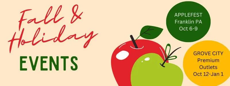 Fall Fun at Applefest and Grove City Premium Outlets. - The Metal Peddler