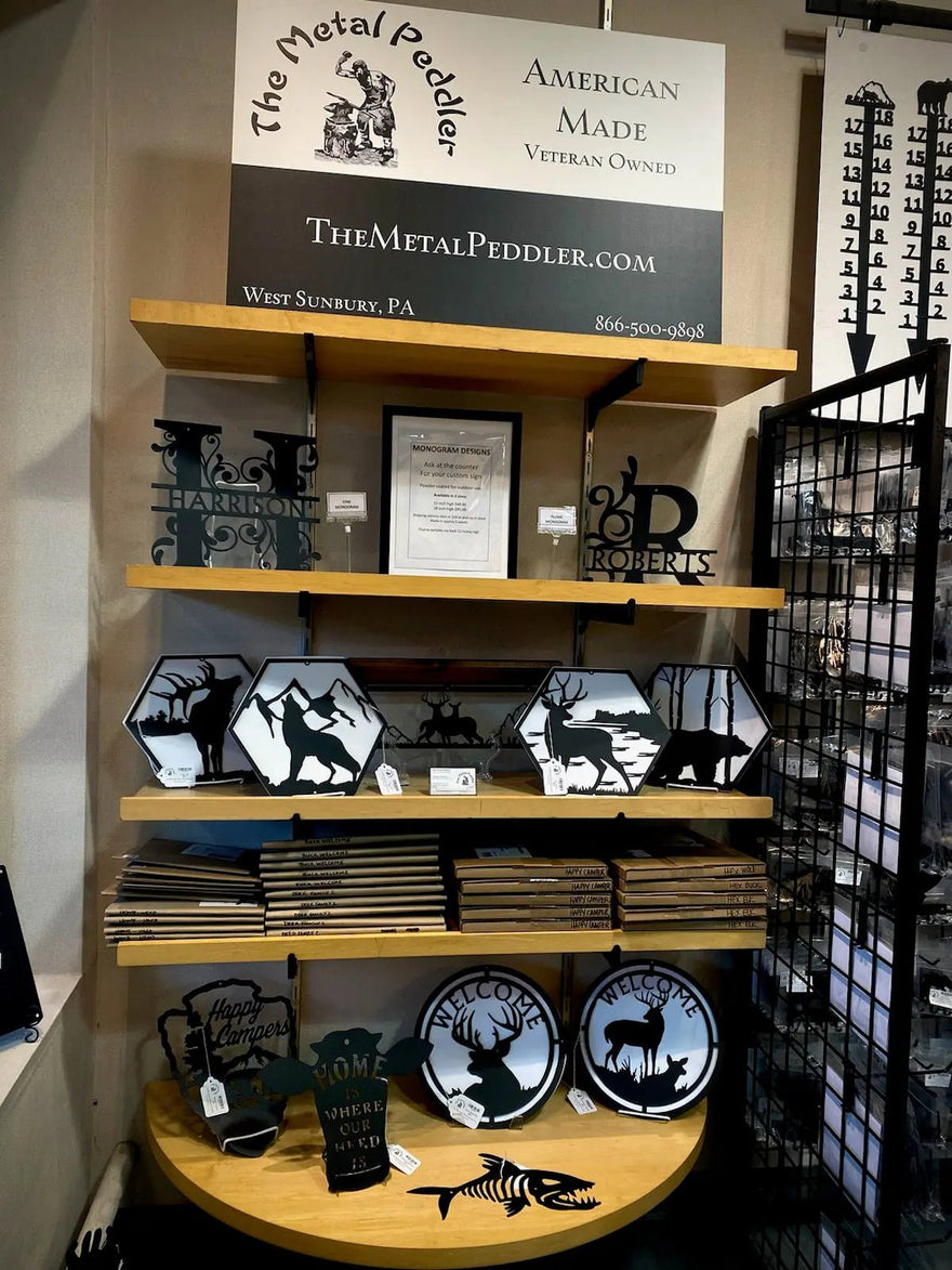 Find us at Grove City Outlet Mall in PA - The Metal Peddler