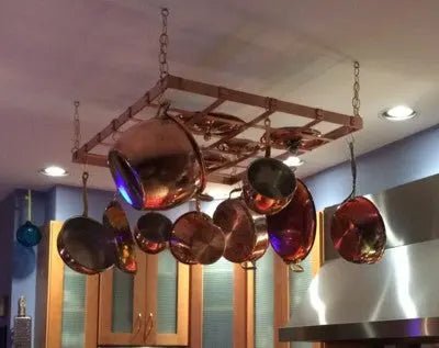 How to Hang a Pot Rack - The Metal Peddler