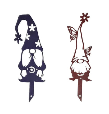 Metal Garden Stakes | Address Signs, Gnomes, Fairies, Bigfoot & Others - The Metal Peddler