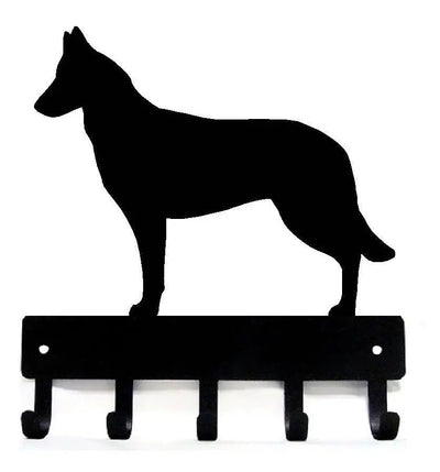 Belgian Malinois | Dog Leash Hangers, Key Holders, Name Plaques & Address Signs - The Metal Peddler