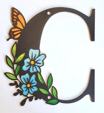 Metal Monogram | Stunning Metal Art Letters with Names - The Metal Peddler