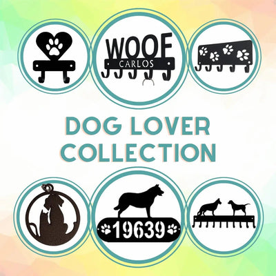 Key Holders, House Signs, Leash Hangers for Dog Lovers - The Metal Peddler