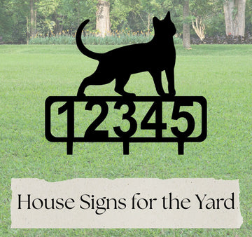 Yard Address Signs