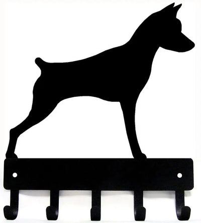 Miniature Pinscher | Dog Leash Hangers, Key Holders, Name Plaques & Address Signs - The Metal Peddler