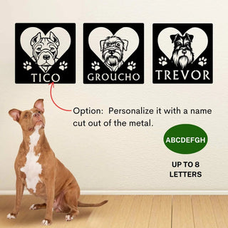 Dog lover gifts & decor, dog signs with names