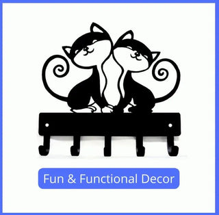Cat Key Holders: Organize with Feline Charm - The Metal Peddler