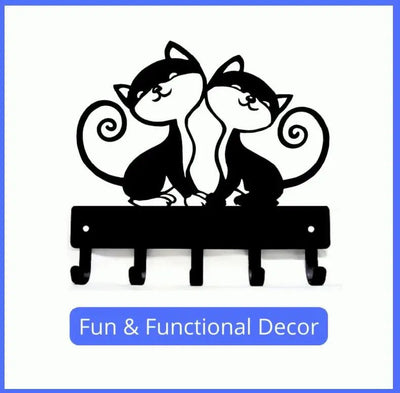 Cat Key Holders: Organize with Feline Charm - The Metal Peddler