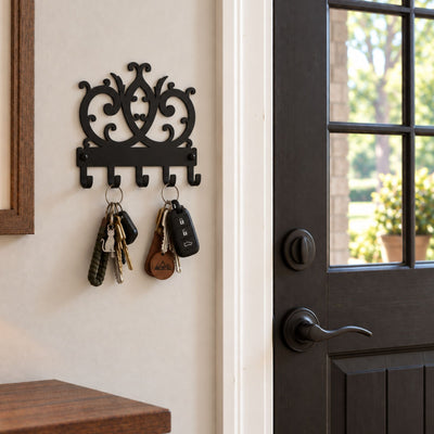 Decorative Key Holders For Clutter-Free Living - The Metal Peddler