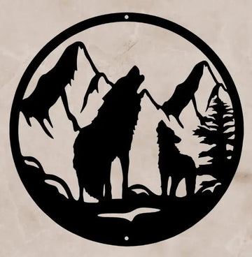 Bears, Wolves & Coyotes | Key Racks, Storage Hooks, Metal Art - The Metal Peddler