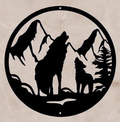 Bears, Wolves & Coyotes | Key Racks, Storage Hooks, Metal Art - The Metal Peddler