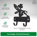 Fairy Mini Key Rack - The Metal Peddler Key Rack faery, fairy, key rack, mini kr