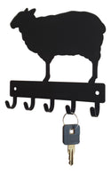Sheep Silhouette Key Holder/ Rack - The Metal Peddler Key Rack farm, key rack, not-dog, sheep