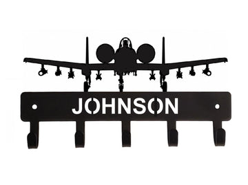 A-10 Thunderbolt II Warthog Airplane Key Holder for Pilots and Crew - 0