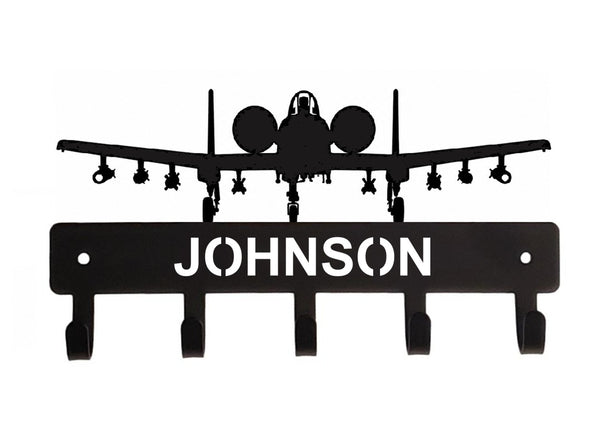 A-10 Thunderbolt II Warthog Airplane Key Holder for Pilots and Crew