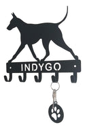 American Hairless Terrier Dog Key Rack/ Leash Hanger