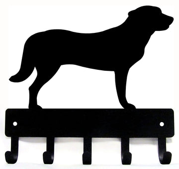 Anatolian Shepherd key rack/leash holder with 5 hooks