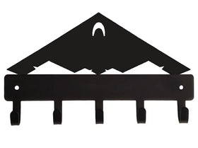 B-2 Spirit Stealth Bomber USAF Airplane Key Holder | Air Force Gift The Metal Peddler