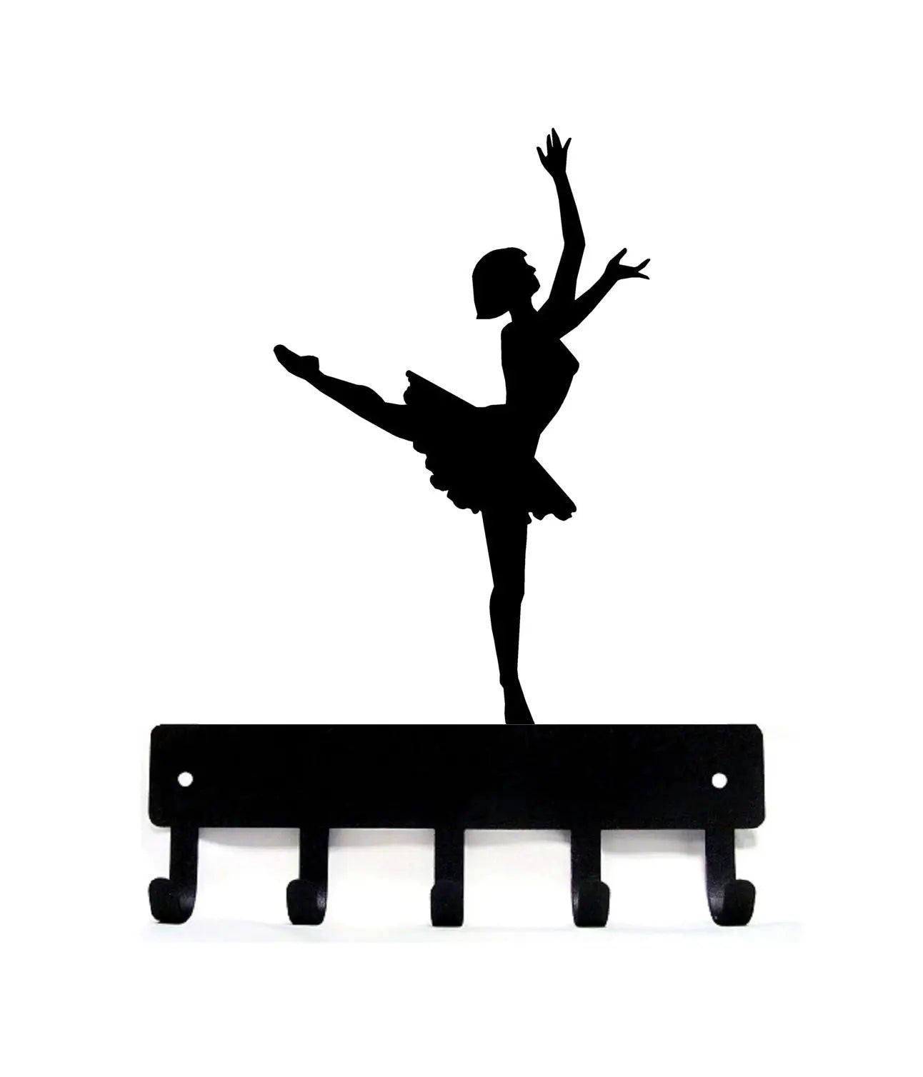 Dance Key Rack Dance Key Rack - Ballerina #1 | The Metal Peddler
