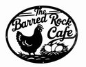 Barred Rock Cafe Chicken Sign