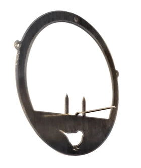 Bird Feeder:  Fruit Holder and Suet Ball Hanger - The Metal Peddler Outdoor Decor bird, dad garden, garden, Inv-T, outdoor life, whimsical, wildlife