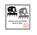 Camper Key Rack/ Holder - The Metal Peddler Key Rack auto, automobile, bestseller, breed, camp, dad, dad auto, Inv-T, key rack, outdoor life, SALE, transportation, vehicles