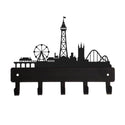 Blackpool England City Skyline Key Holder