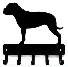 Bullmastiff Dog Key Rack/ Leash Hanger The Metal Peddler