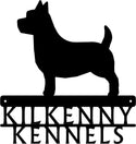 Cairn Terrier Dog Welcome Sign or Custom Name The Metal Peddler