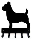 Cairn Terrier Dog Key Rack/ Leash Hanger The Metal Peddler