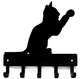 Cat #15 Key Rack with Hooks The Metal Peddler