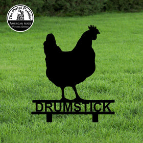 Custom Chicken Yard Sign