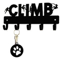 Rock Climber CLIMB Key Holder The Metal Peddler