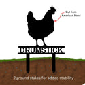 Custom Chicken Yard Sign