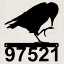 Preening Crow Welcome Sign or Personalized Name Sign