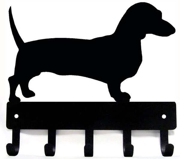 Dachshund Key Holder and Leash Hanger - The Metal Peddler Key Rack breed, Breed D, dachshund, Dog, Inv-T, key rack, leash Hanger, SALE