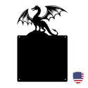 Fierce Dragon Memo Board – Fantasy Magnetic Organizer The Metal Peddler